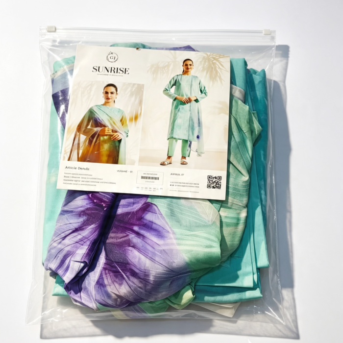 GJ Sunrise — Unstitched 3-Piece Lawn